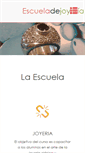 Mobile Screenshot of escueladejoyeria.com